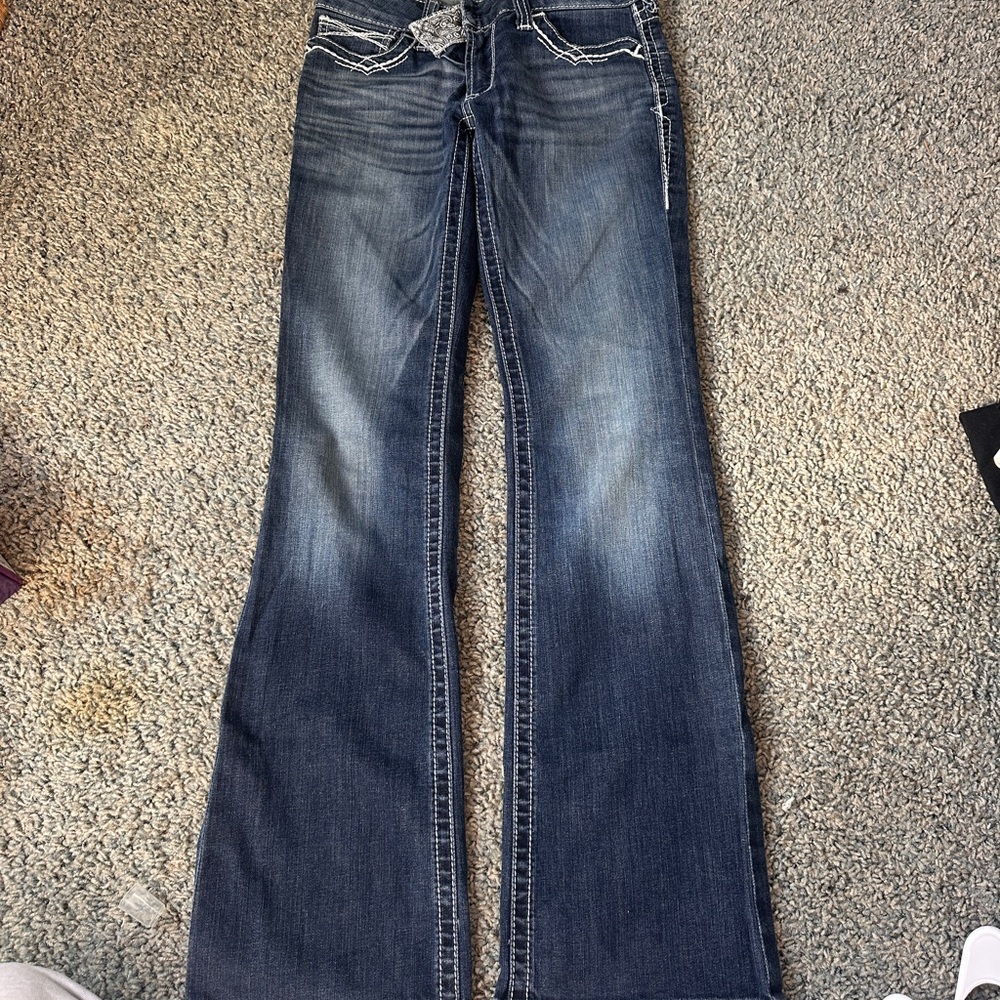 Ariat Women's Dark Blue Flare Jeans
